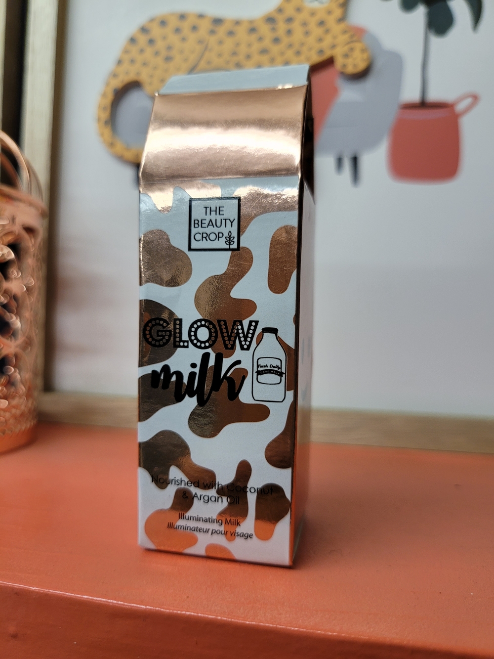 The Beauty Crop Glow Milk Illuminating Milk with Coconut And Argon Oil.